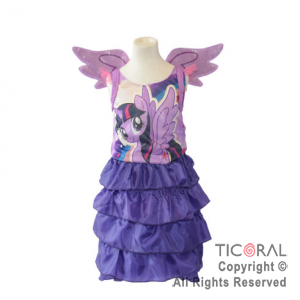 DISF PONY TWILIGHT SPARKLE (VIOLETA)  TALLE 0 X 1